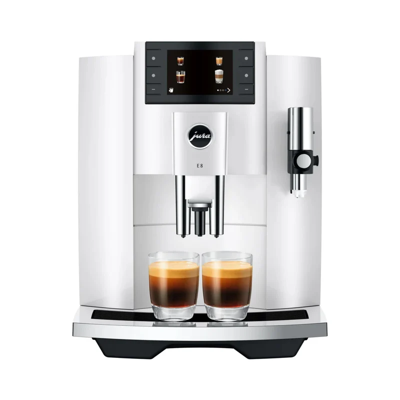Machine à café automatique E8 blanche (nouvelle génération) – JURA