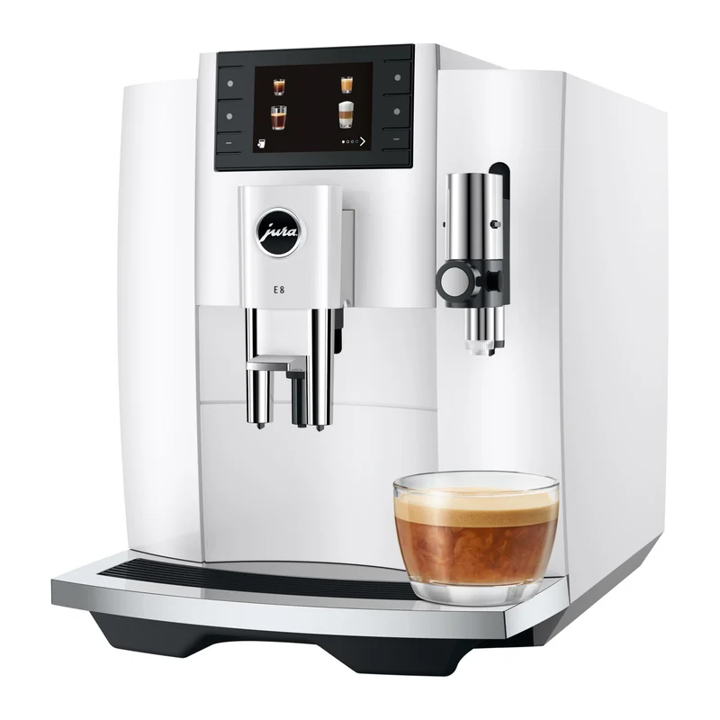 Machine à café automatique E8 blanche (nouvelle génération) – JURA