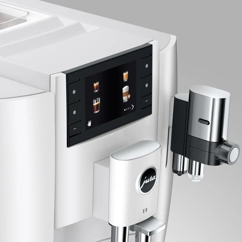 Machine à café automatique E8 blanche (nouvelle génération) – JURA
