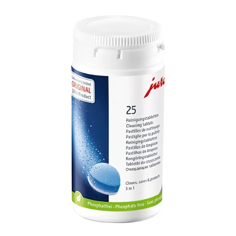 Pastilles de nettoyage pour machine à café (25 unités) – JURA