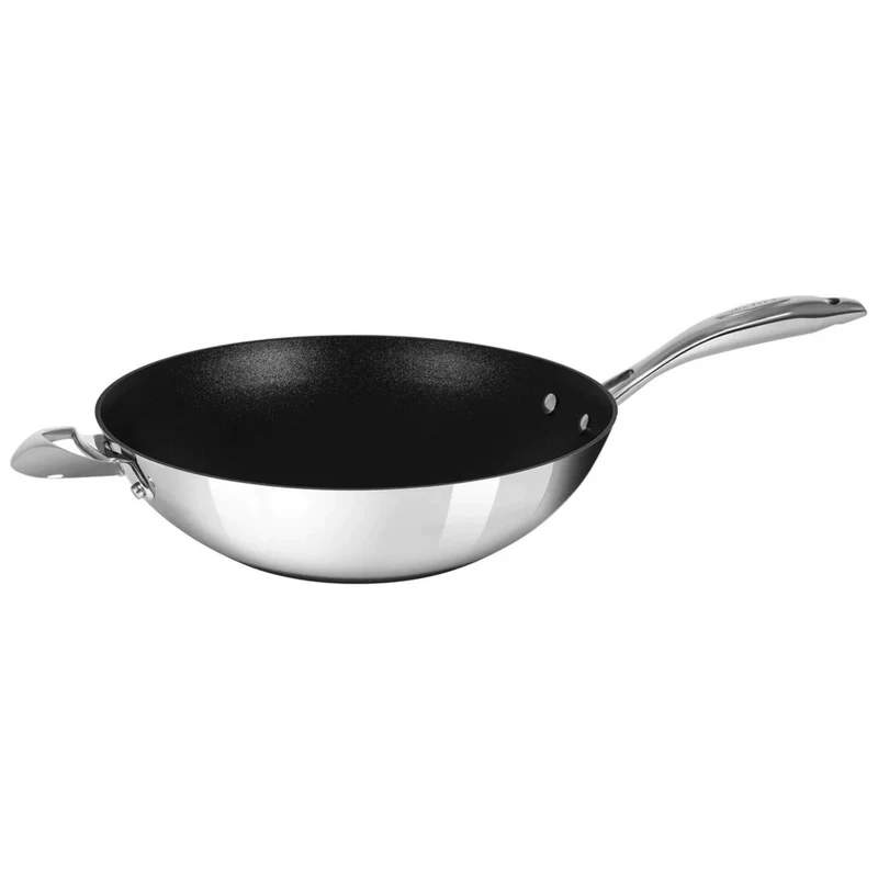 Wok antiadhésif acier inoxydable HaptIQ 32 cm – Scanpan