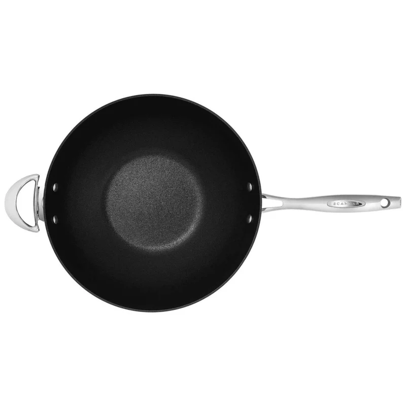 Wok antiadhésif acier inoxydable HaptIQ 32 cm – Scanpan
