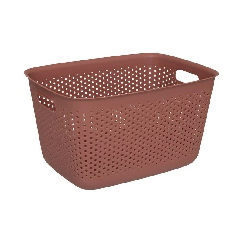 Poubelle plastique polyvalente Tila Siena/Terracotta 17 L