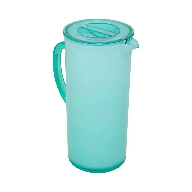Carafe carrée bleu menthe 2 L