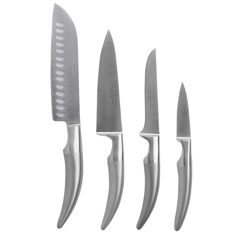 Ensemble de couteaux Styl'Ver sur support bois magnétique - GOYON-CHAZEAU