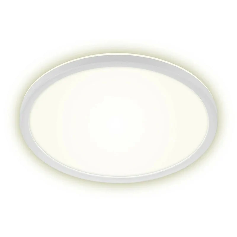 Plafonnier LED Slim Ø 30 cm 18w 2400lm blanc