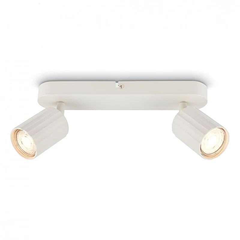 Briloner barre Skaft 2xGU10 blanc 28 x 5,7 x 12,5 cm