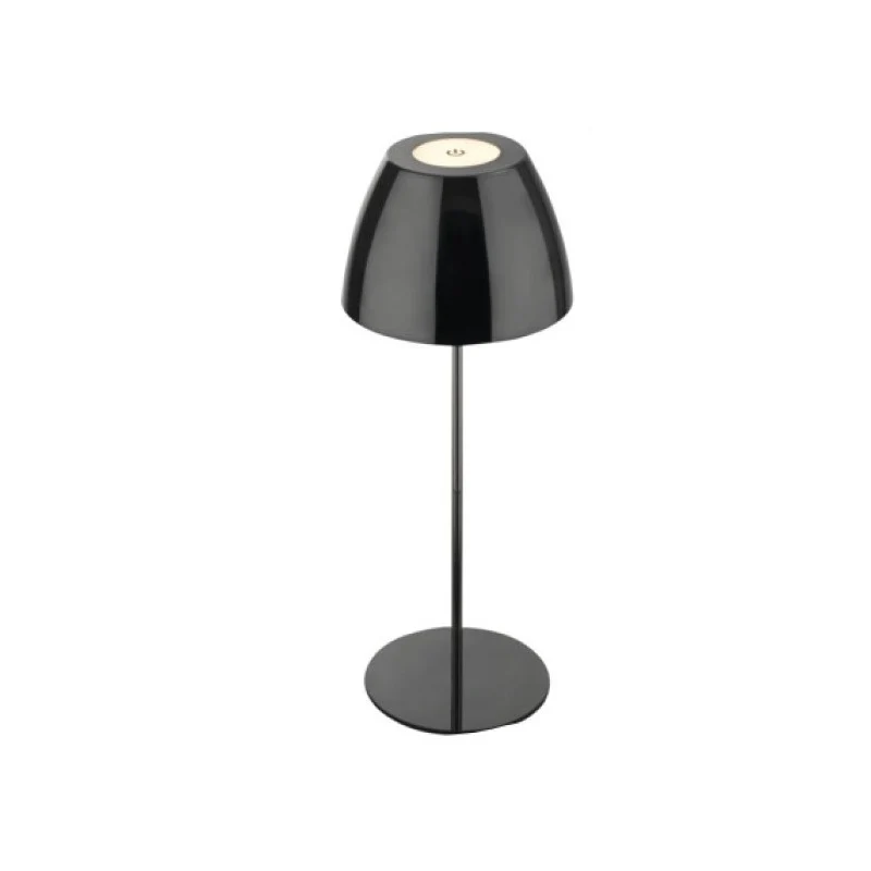 Lampe de table LED Serina 200lm 2700k chrome noir