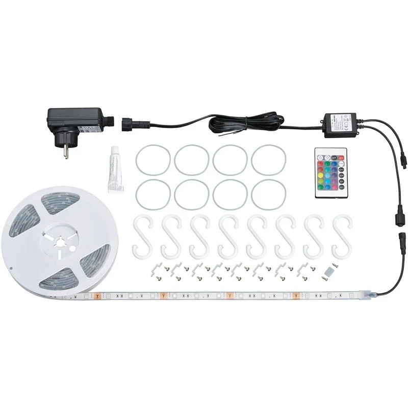 Bande LED externe Briloner 5 mètres RGB IP44