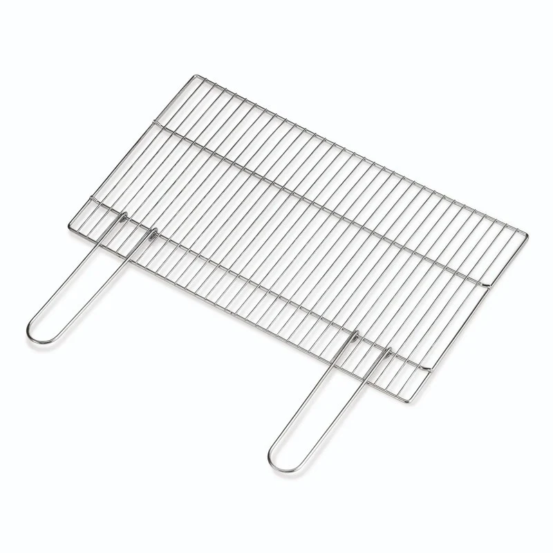 Grille chromée 76x43 cm avec poignées pliables