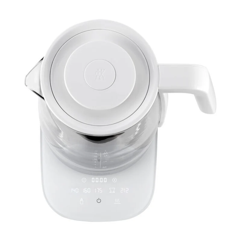 Bouilloire électrique programmable en verre Enfinigy argent 1,7 L - ZWILLING