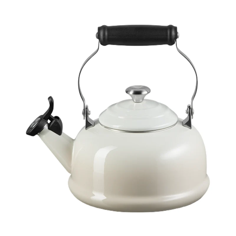 Bouilloire sifflante classique Meringue 1,6 L - Le Creuset