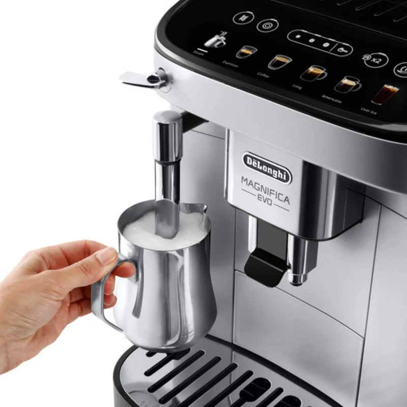 Machine à café automatique Magnifica Evo avec buse - De'Longhi