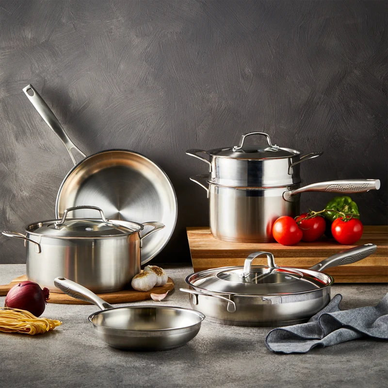 Batterie de cuisine 9 pièces iD3® SS – Cuisine::pro®
