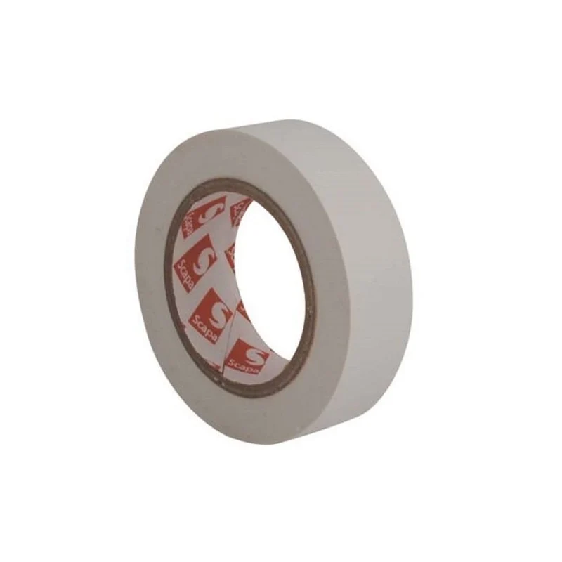 Ruban isolant PVC blanc 19 mm x 25 m