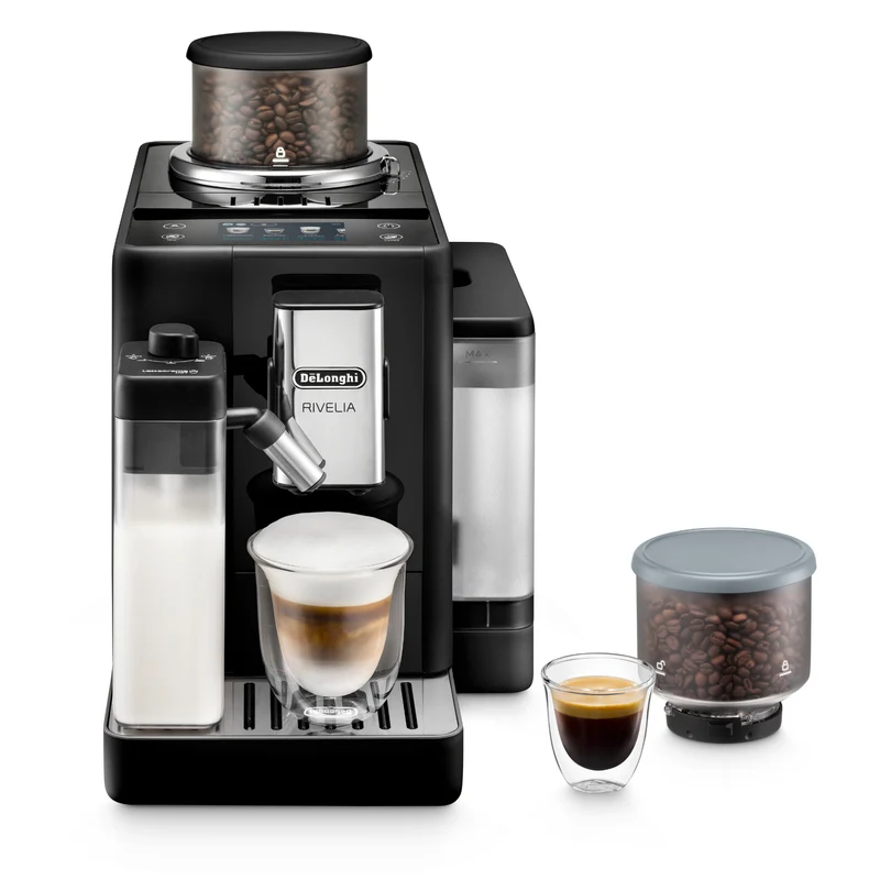 Machine à café automatique Rivelia noire onyx - De'Longhi