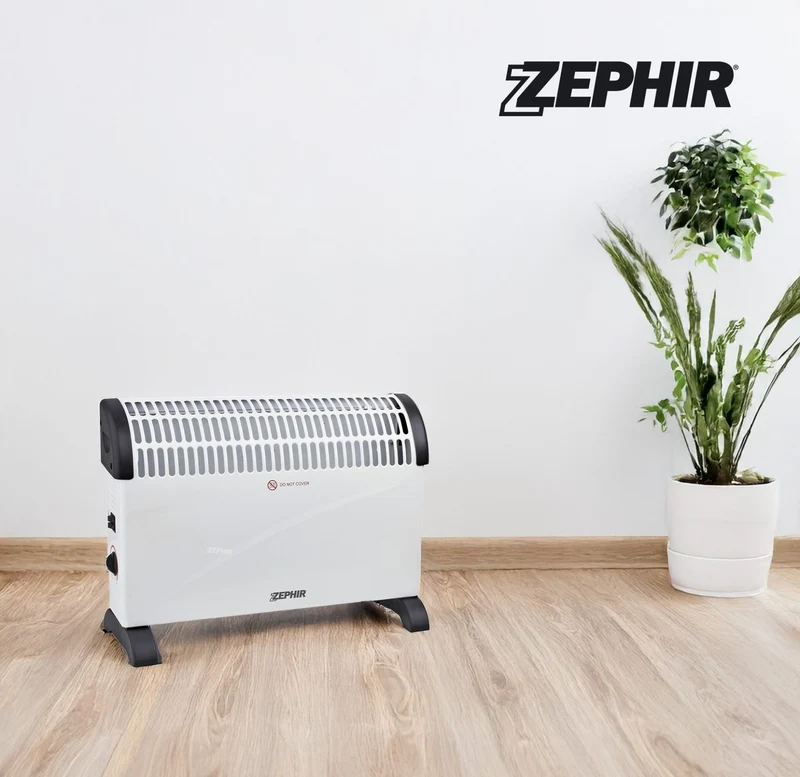 Convecteur au sol de 2000 W avec 3 niveaux de puissance