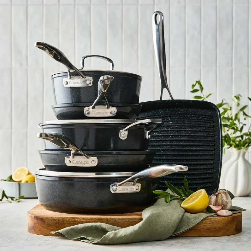Batterie de cuisine 9 pièces GREEN STONE™ – Cuisine::pro®