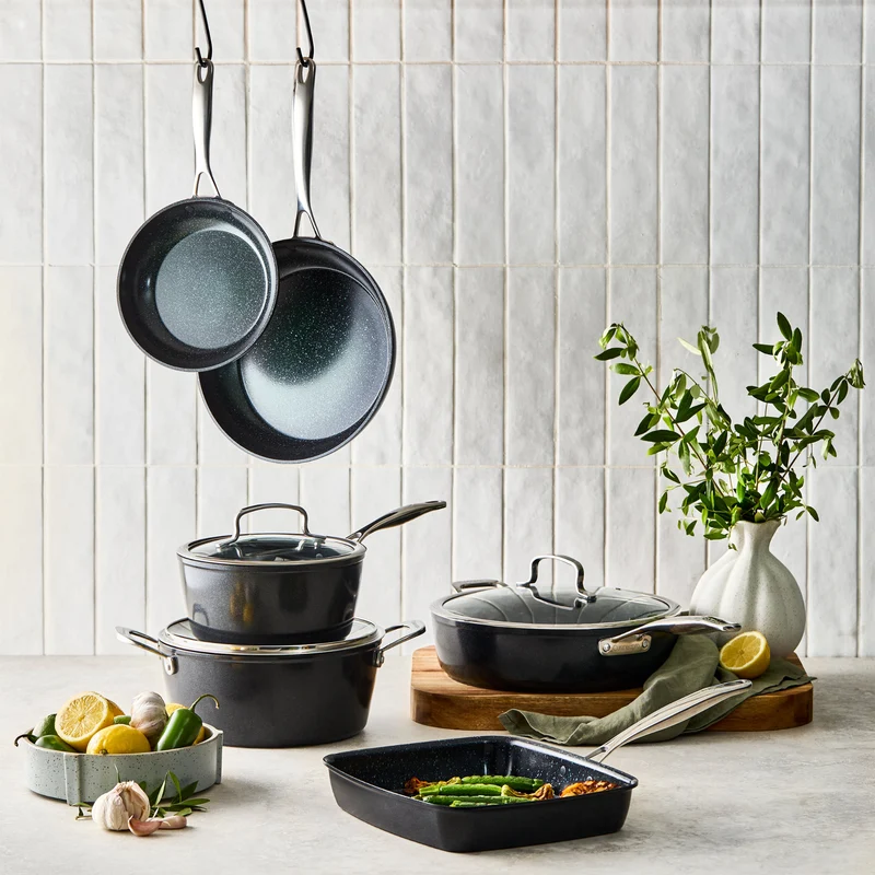 Batterie de cuisine 9 pièces GREEN STONE™ – Cuisine::pro®