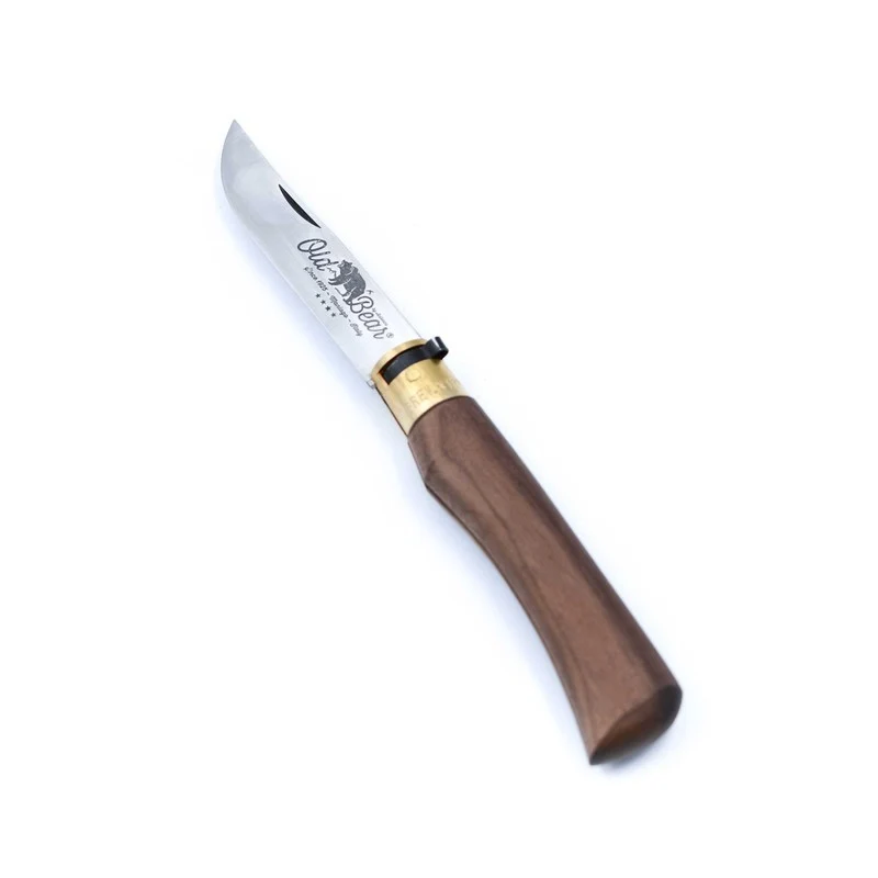 Couteau classique en noyer Old Bear avec lame inox 23 cm taille xl
