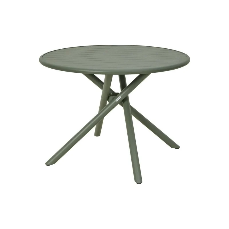 Table de jardin Nebullia 4 places Ø 105 x75h vert laurier