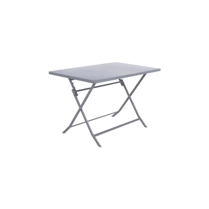 Table rectangulaire pliante en quartz Greensboro 4 places 110 x 70 x 71 cm