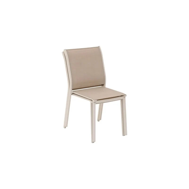 Chaise empilable Essentia beige 88 x 61 x 46 cm