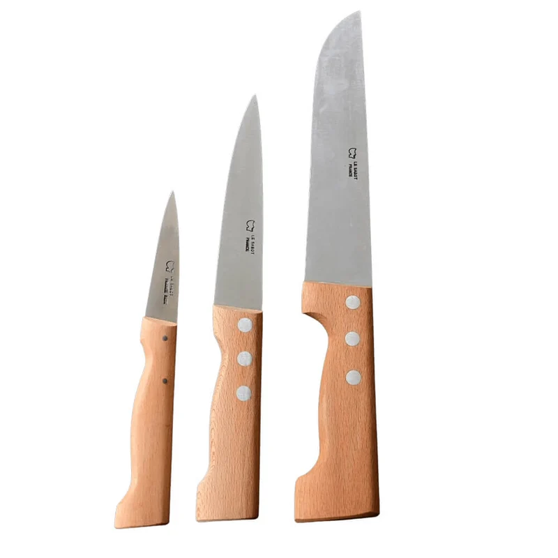 Ensemble de 3 couteaux de Cuisine - Au Sabot