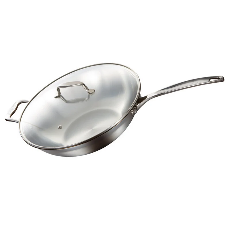 Wok avec couvercle 12.5" iconiX - Cuisine::pro®