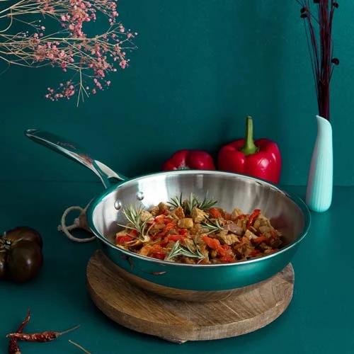 Wok Inox Castel'Pro - CRISTEL