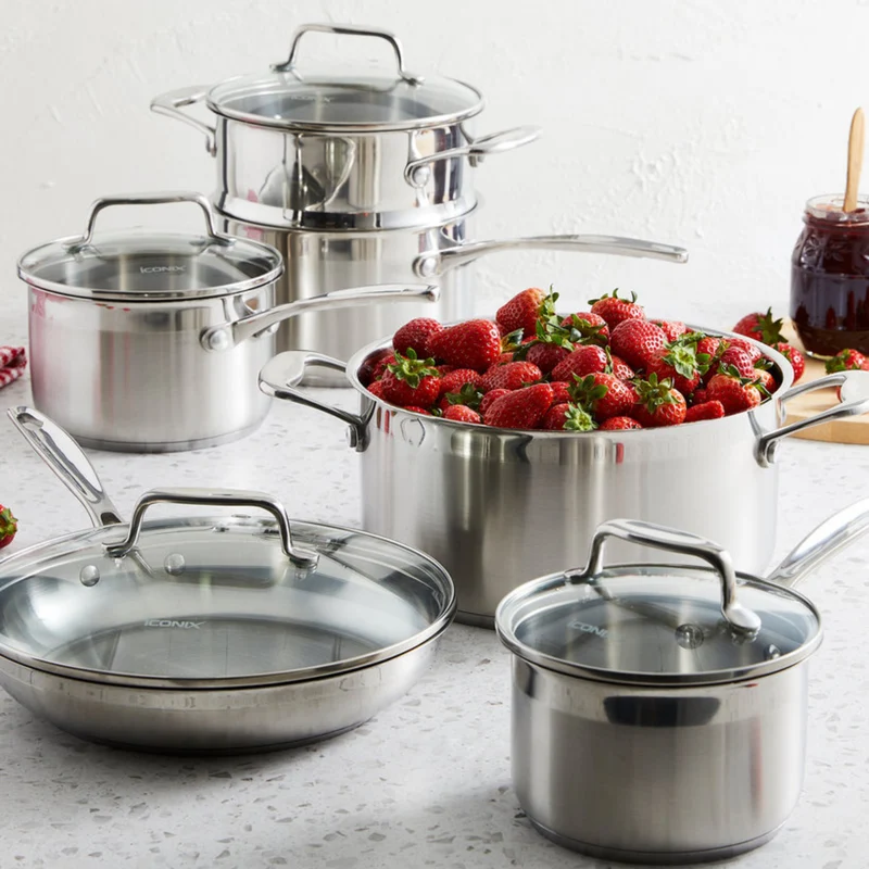 Batterie de cuisine 10 pièces iconiX - Cuisine::pro®