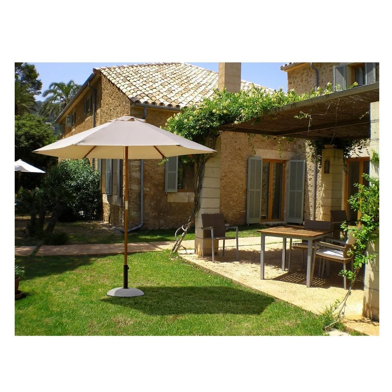 Bizzotto Syros parapluie 3 m couleur naturelle
