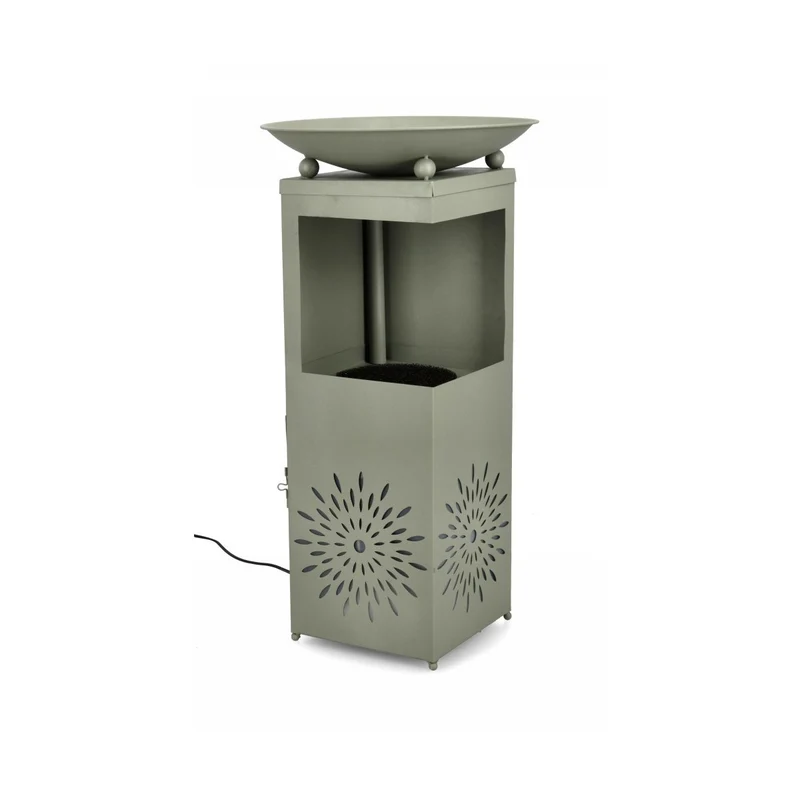 Fontaine Yuki verte Bizzotto 40,5 x 40,5 x 78h cm