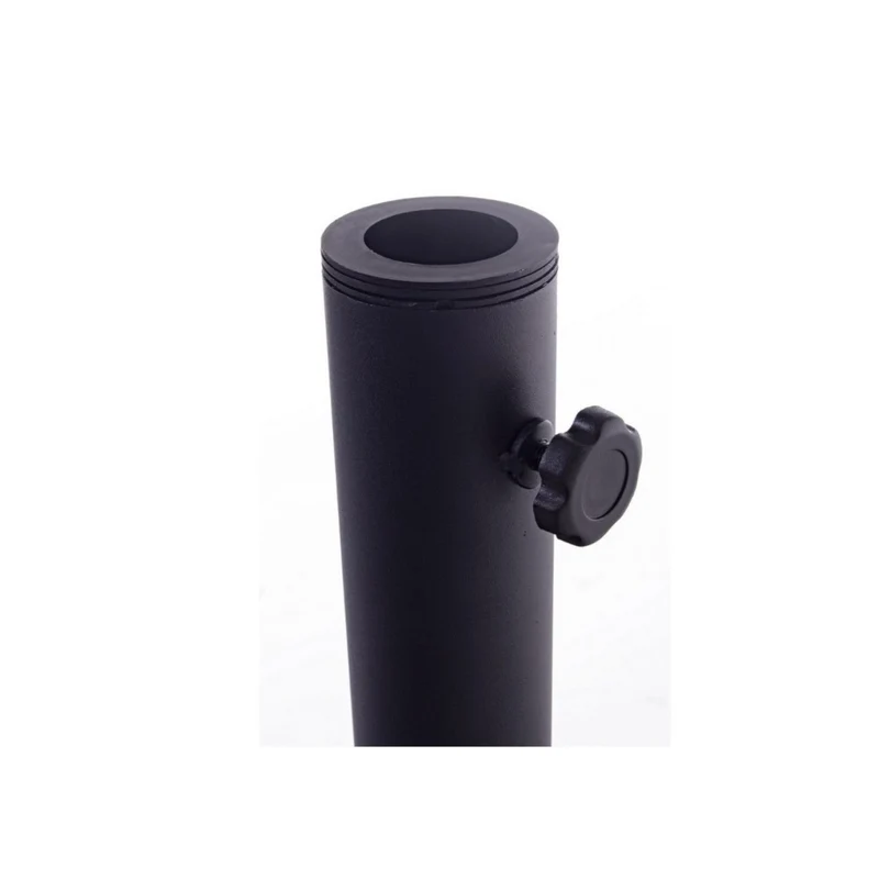 Bizzotto Barry pied de parasol Ø50cm 25 kg noir