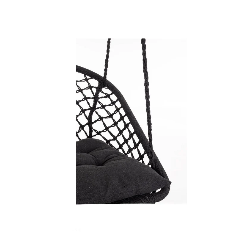 Bizzotto hamac suspendu Javier noir Ø88x130h