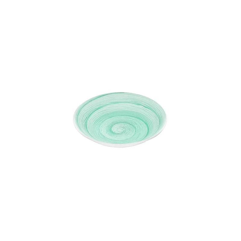 Assiette creuse à eau de table Memento en céramique peinte à la main Ø 23,5 cm
