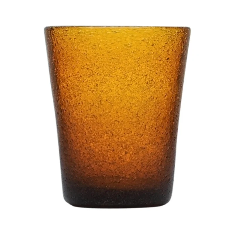 Gobelet en verre soufflé original Amber memento 0,25L