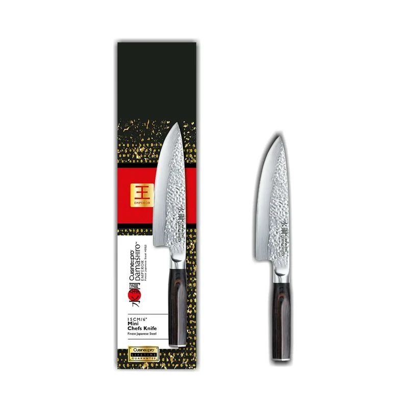 Couteau de chef Damashiro EMPEROR® 15 cm – Cuisine::pro