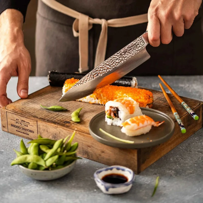 Couteau de chef Damashiro EMPEROR® 20 cm – Cuisine::pro