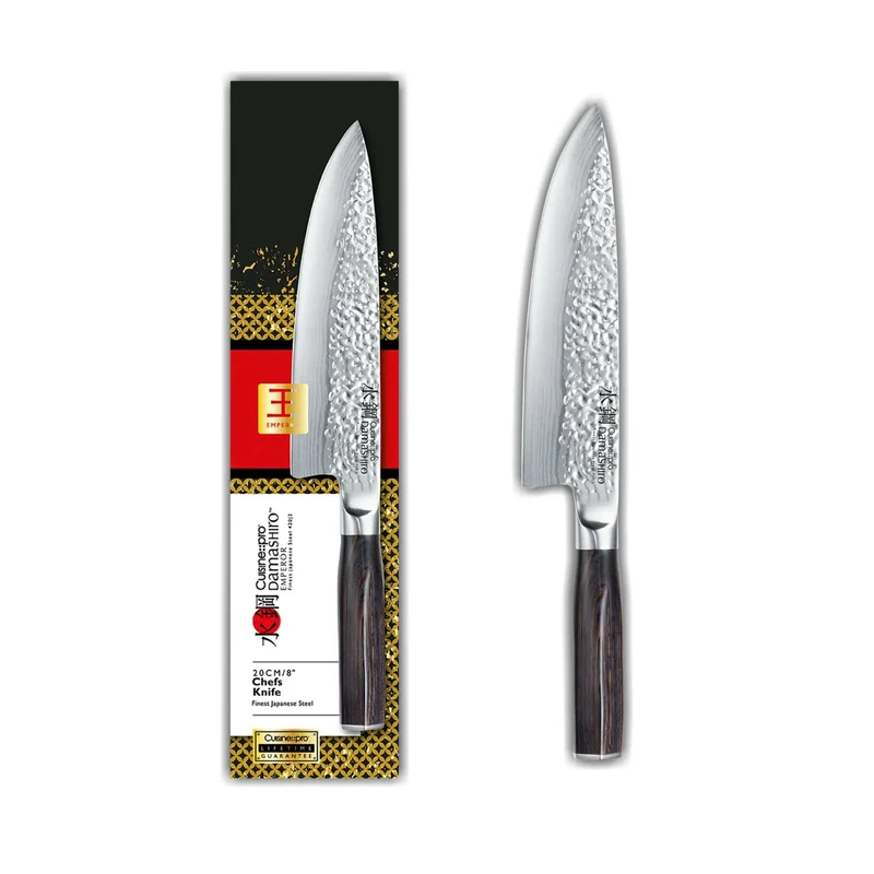 Couteau de chef Damashiro EMPEROR® 20 cm – Cuisine::pro