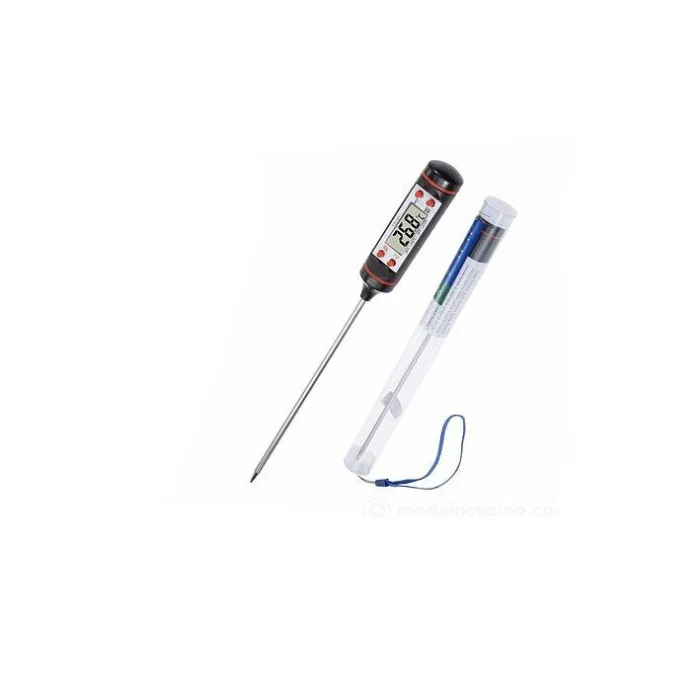Thermomètre numérique pour rôtis et barbecues 24 cm