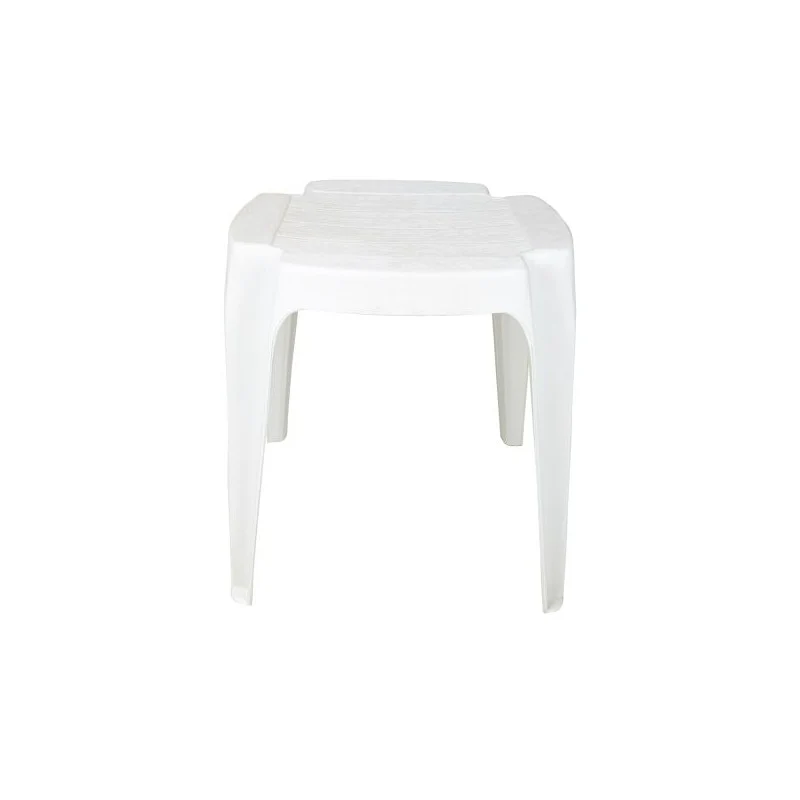 Table basse empilable blanche Siusi 41x40x39 cm