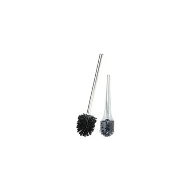 Brosse WC 35 cm avec manche en acier inoxydable
