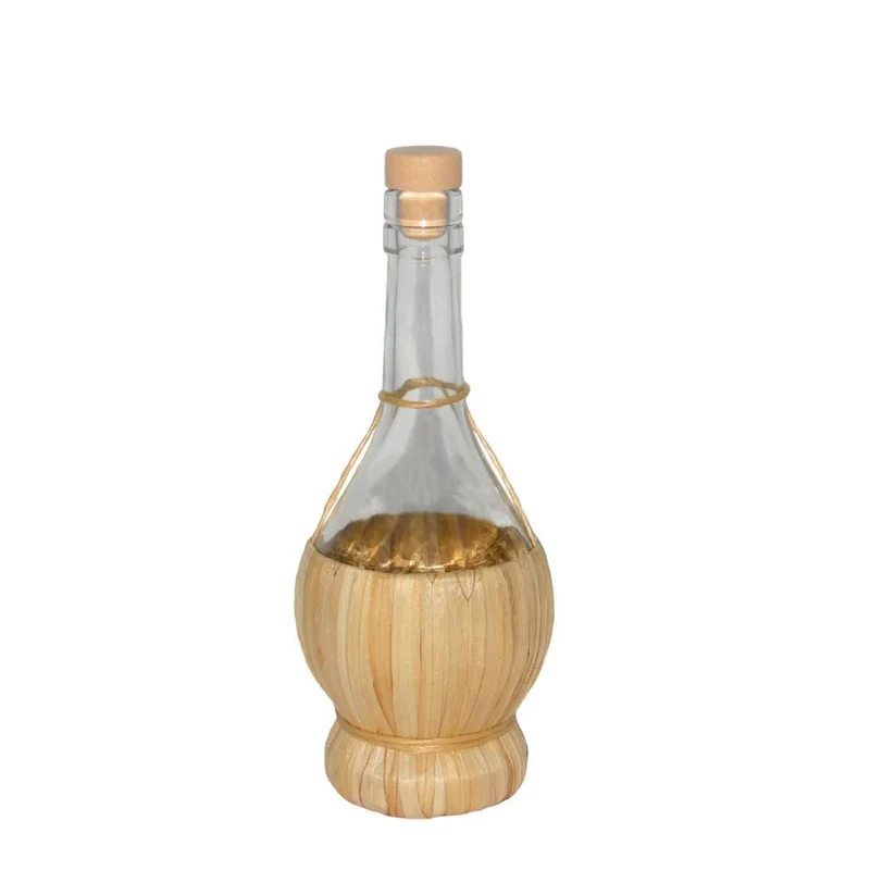Flacon paille avec bouchon 0,75 l