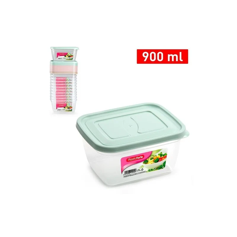 Récipient frigorifique avec bouchon coloré 900 ml