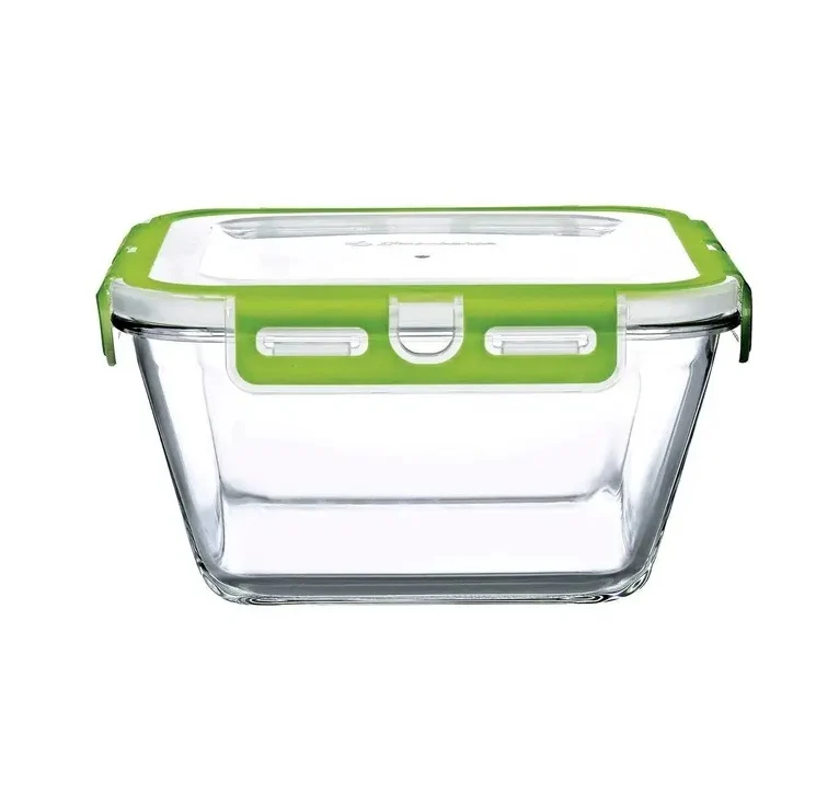 Récipient frigo carré 21x21, 2440 ml