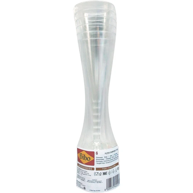 Set de 6 verres Flûte 170cc