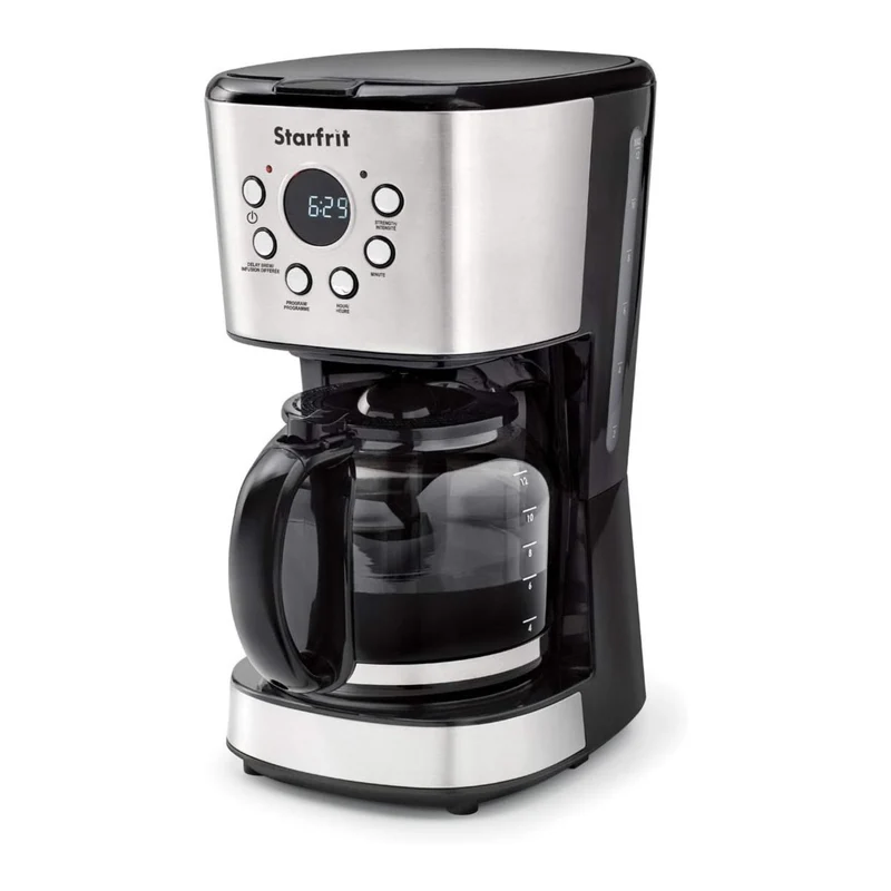 Cafetière filtre programmable 12 tasses – Starfrit