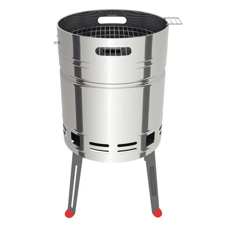 Barbecue rond Ø40,4x75,5 en inox