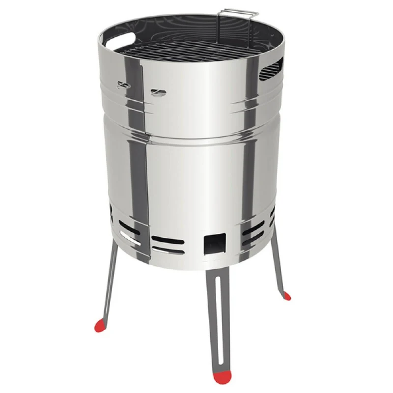 Barbecue rond Ø40,4x75,5 en inox